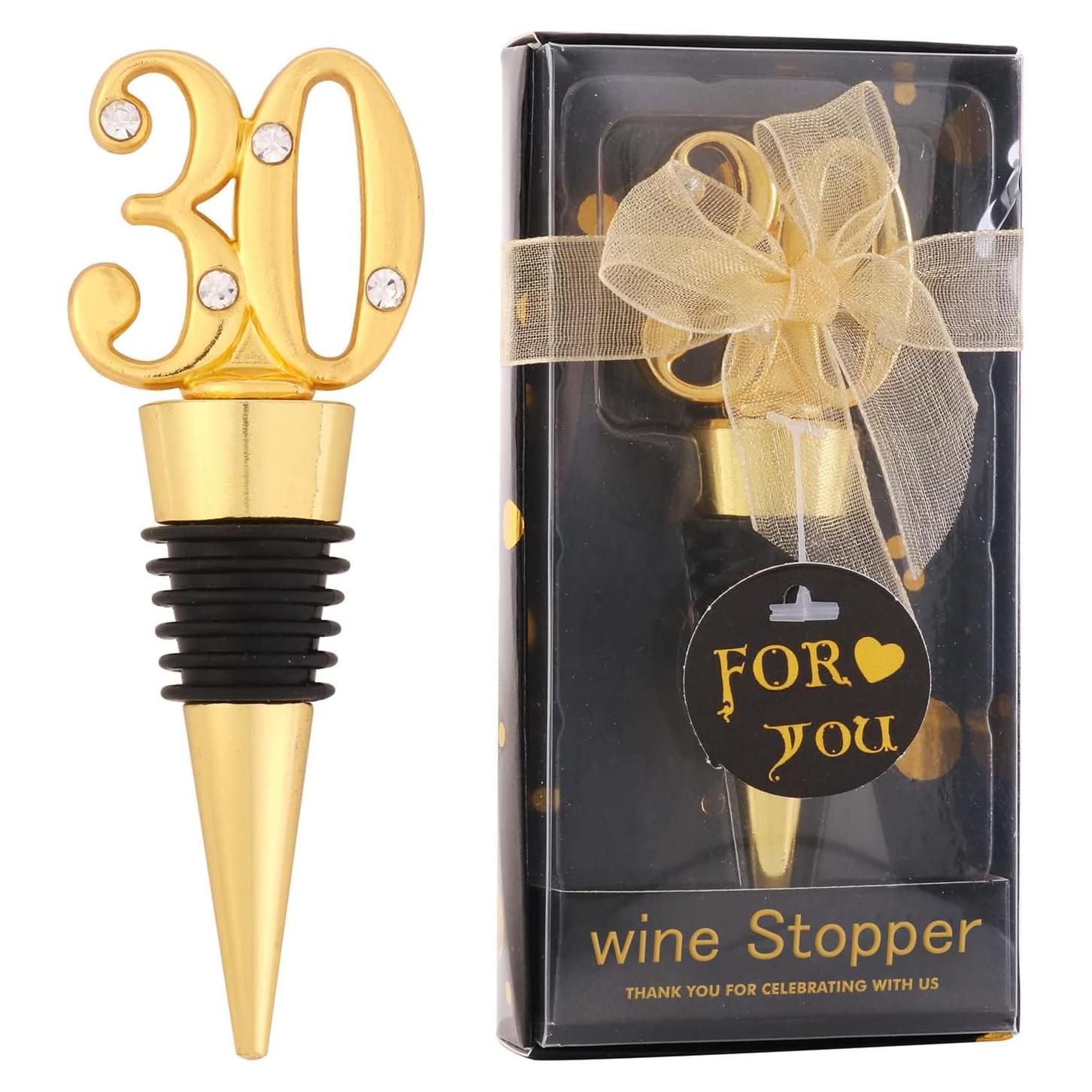 Paquete de 12 Tapones de Vino VIDACONTIGO Negro 30 para Fiesta