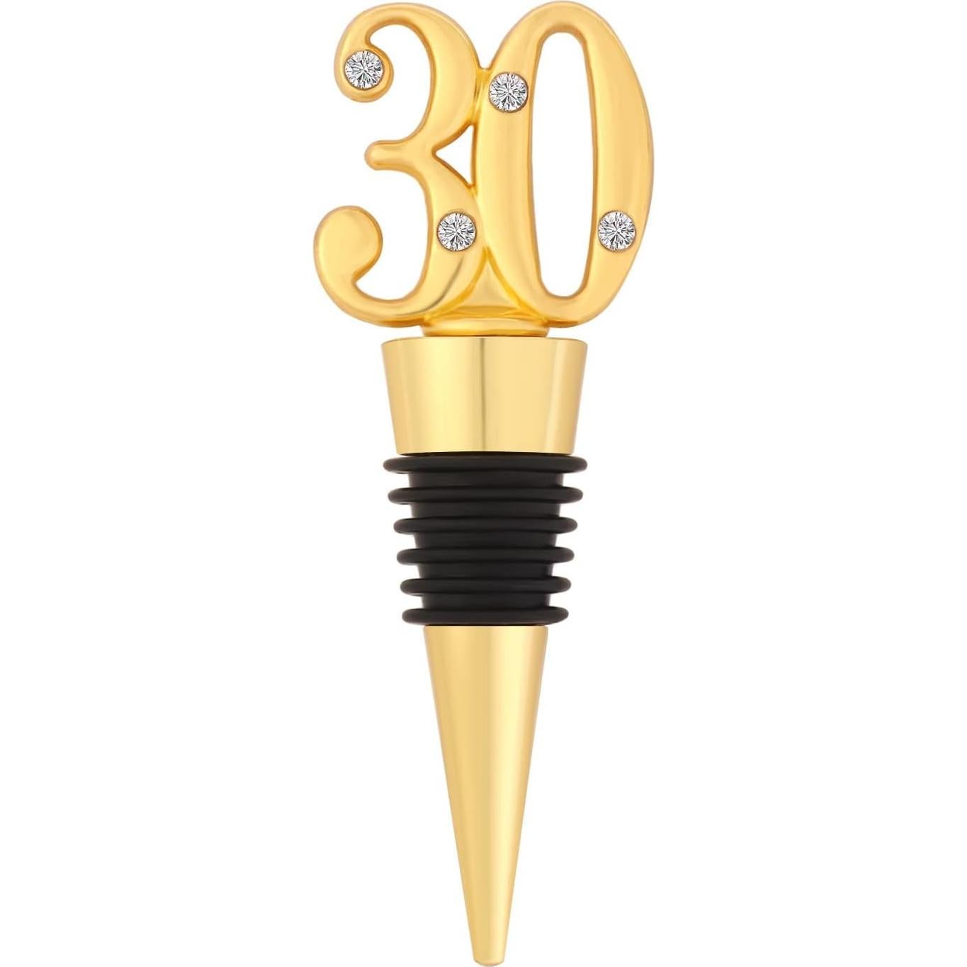 Paquete de 12 Tapones de Vino VIDACONTIGO Negro 30 para Fiesta