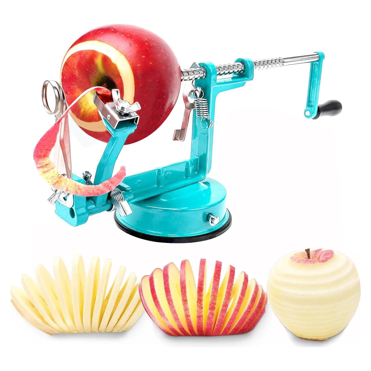 Pelador de Manzanas 3 en 1 TATIDA con Cuchillas de Acero Inoxidable