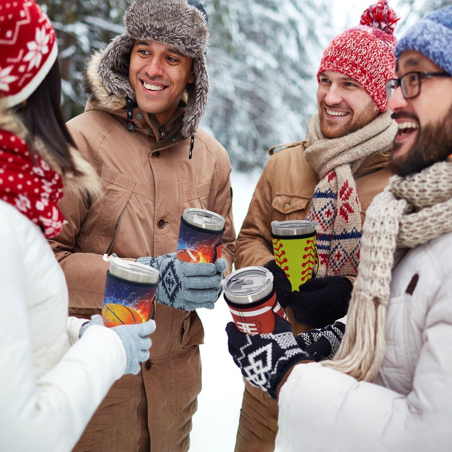 Manga de neopreno aislante AJLTPA para taza 20oz Floral