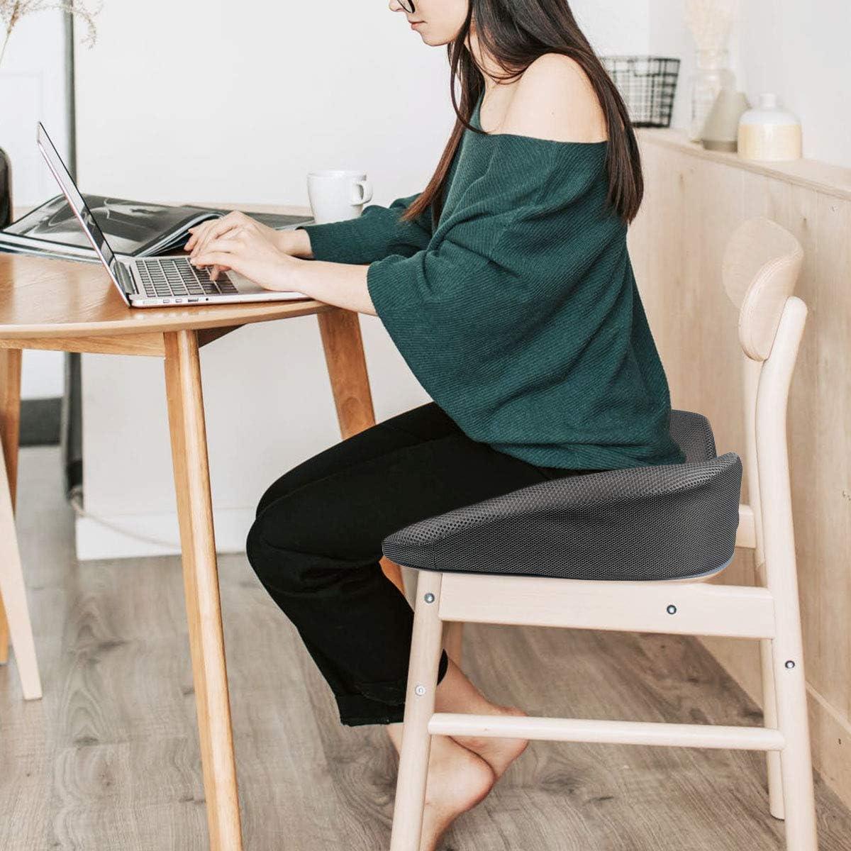 Almohadilla para Asiento LOUTYTUO 45x39cm Espuma de Memoria