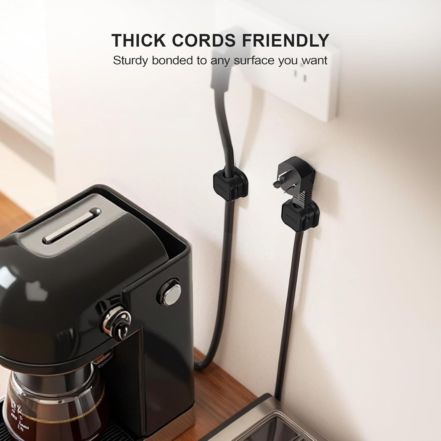 Organizador Magnético de Cables Picozon - Paquete de 6