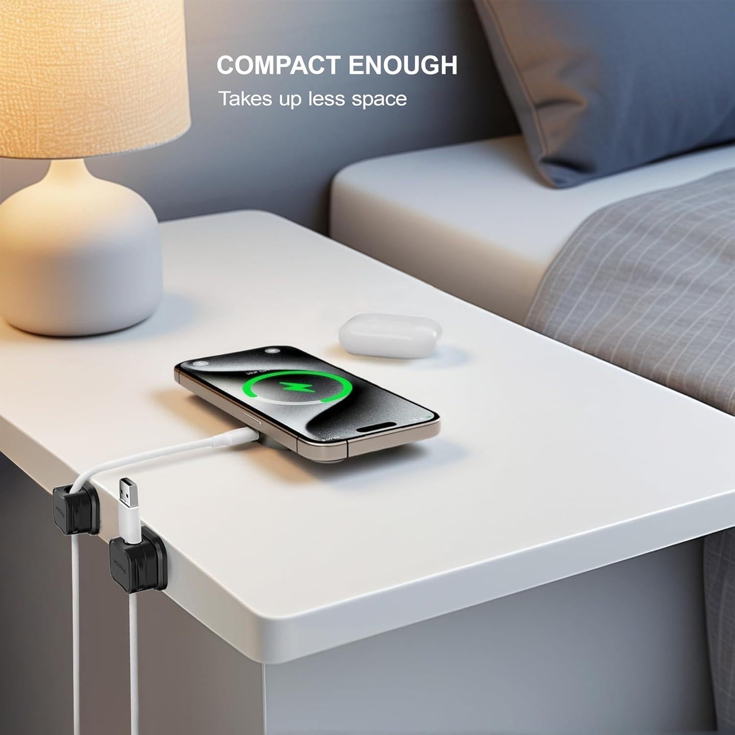 Organizador Magnético de Cables Picozon - Paquete de 6