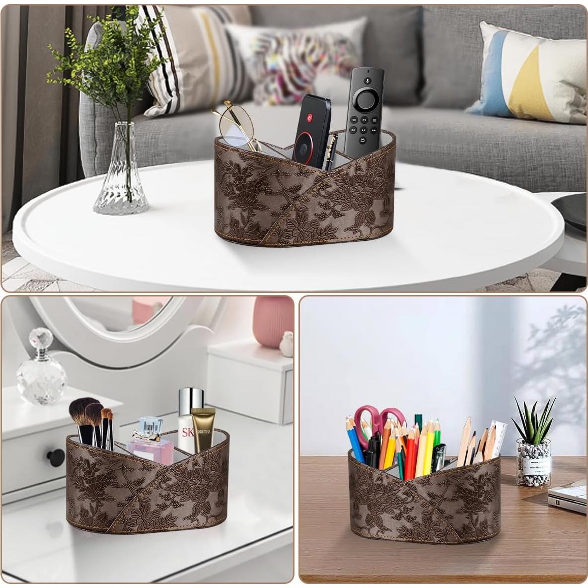 Soporte Organizador de Control Remoto YAPISHI 3 Compartimentos