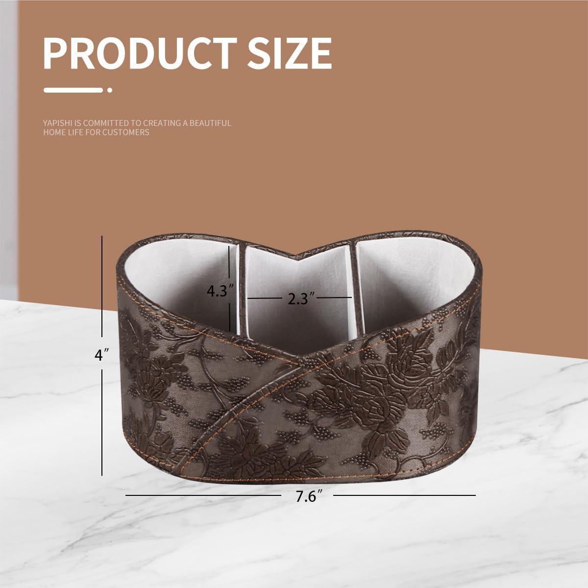 Soporte Organizador de Control Remoto YAPISHI 3 Compartimentos