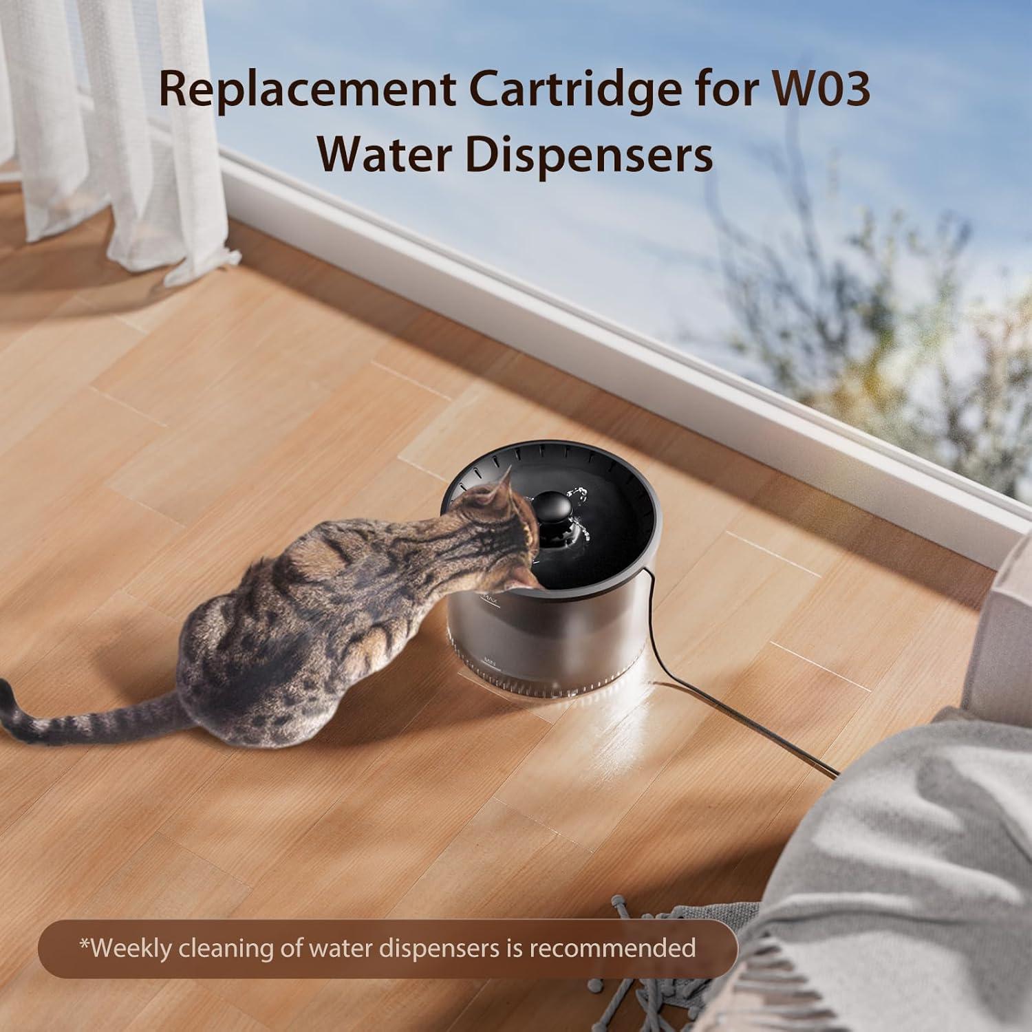 Cartuchos de Reemplazo para Dispensador de Agua IMIPAW - 6 Piezas