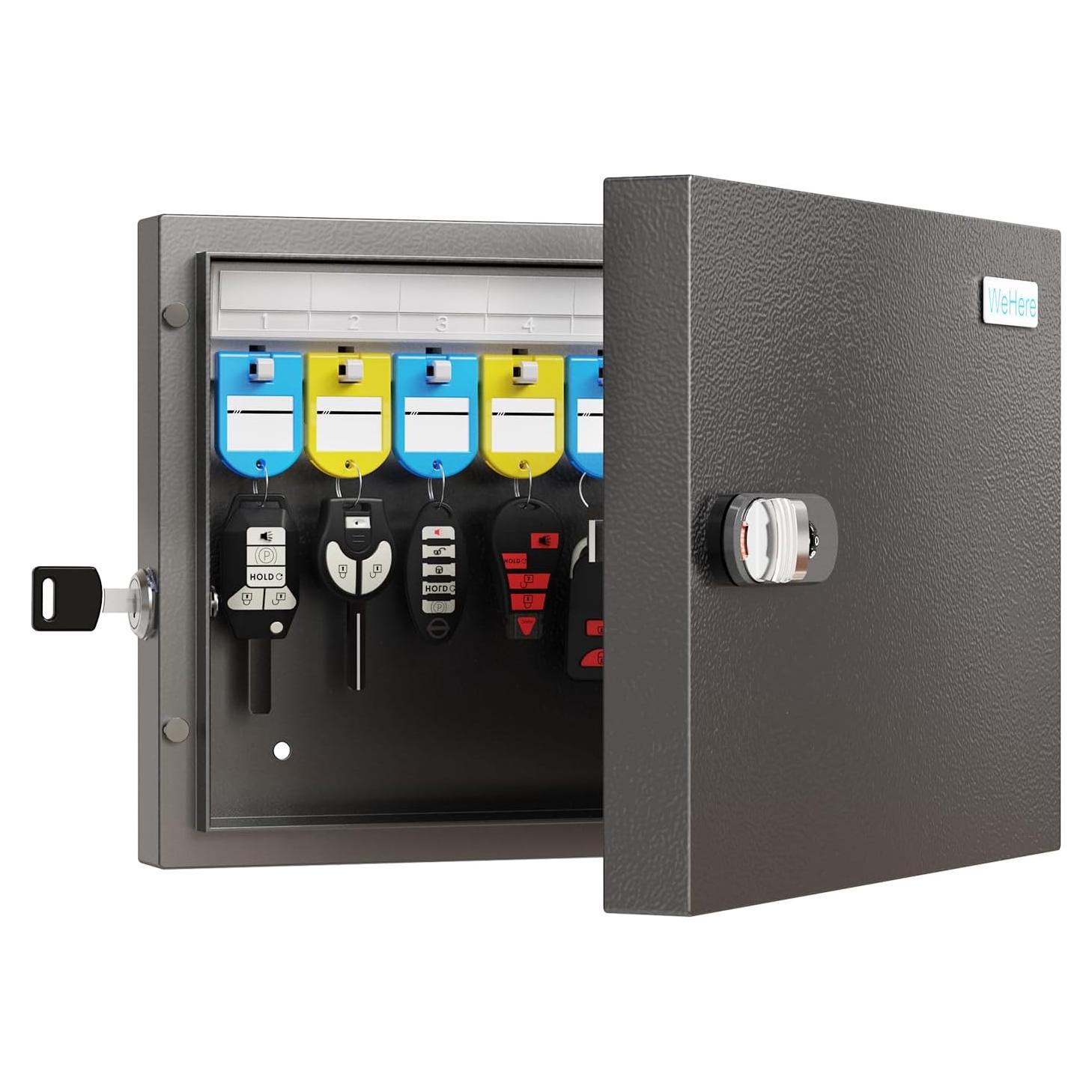 Caja de Llaves WeHere Montaje en Pared 16 Llaves con Combinación