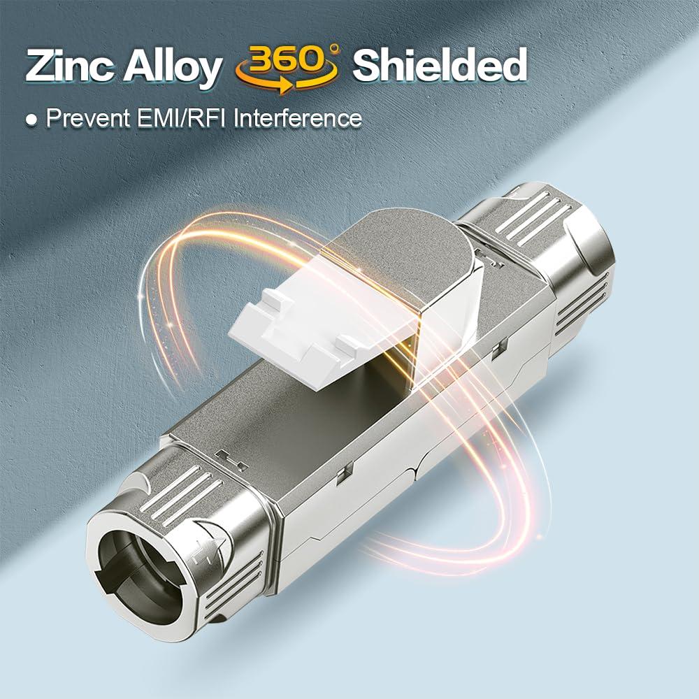 Acoplador RJ45 sin herramientas Enman EM-1099, 2 paquetes