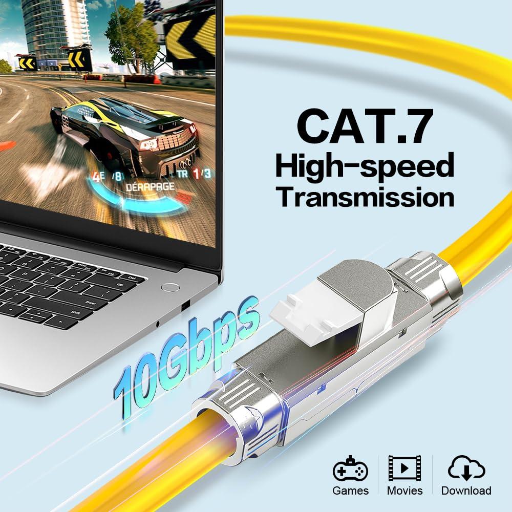 Acoplador RJ45 sin herramientas Enman EM-1099, 2 paquetes