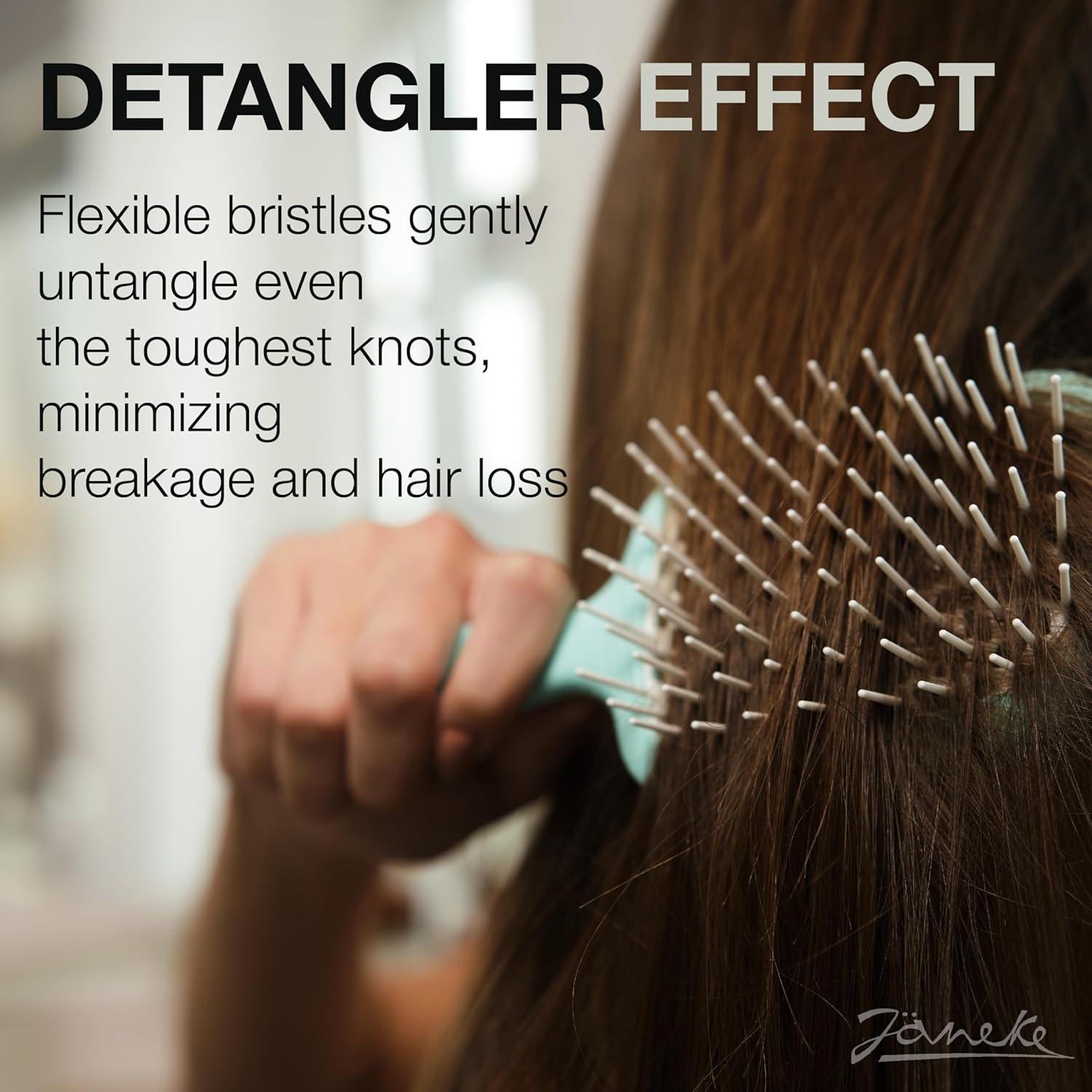 Cepillo Desenredante Janeke Superbrush Rosa Brillante 23.2cm