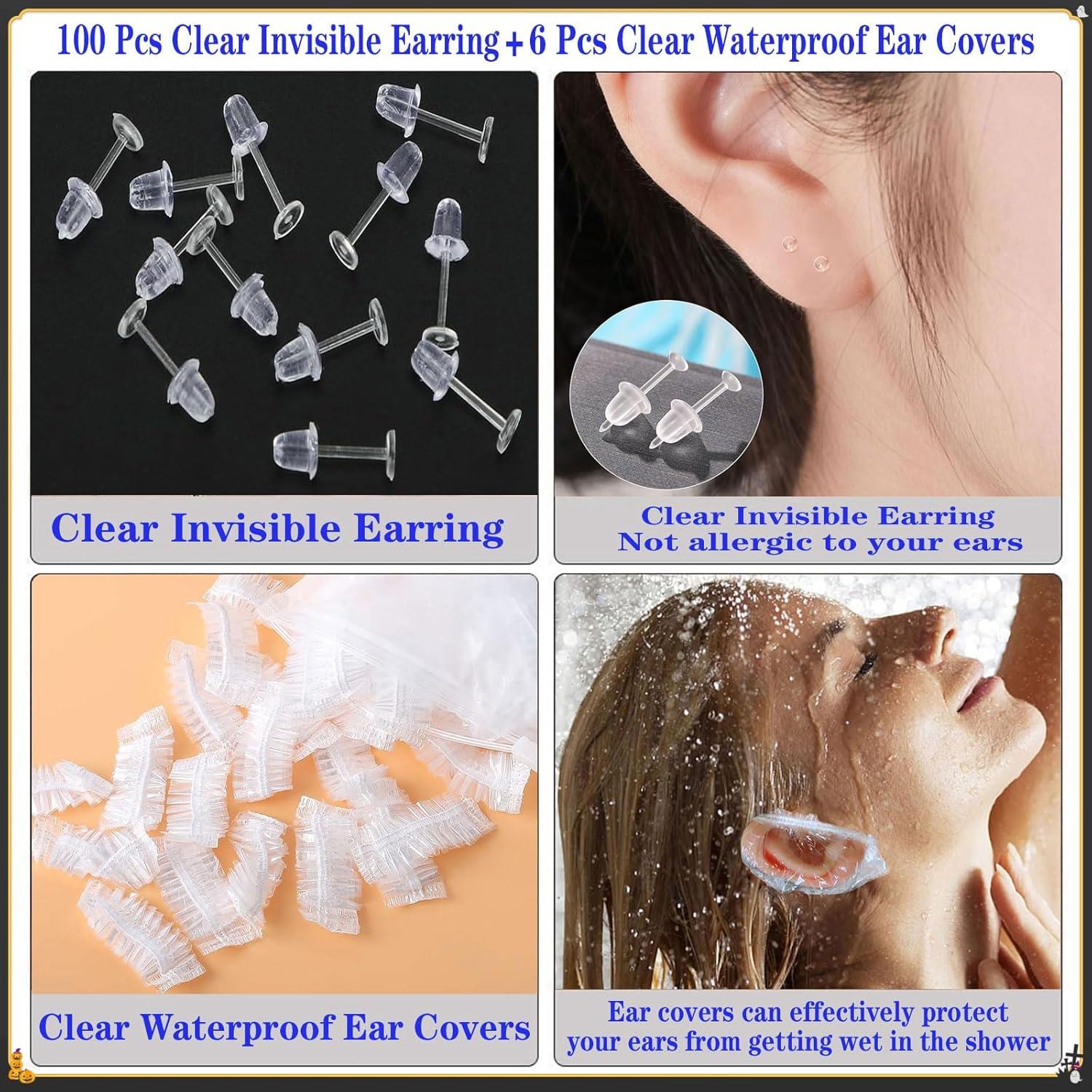 Kit de Perforación de Orejas SLVIEKAE 112 Piezas Azul