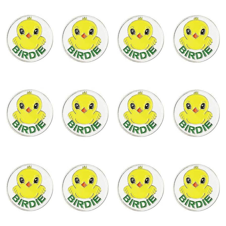 Marcadores de Pelotas de Golf GOLTERS - Paquete de 12 Accesorios