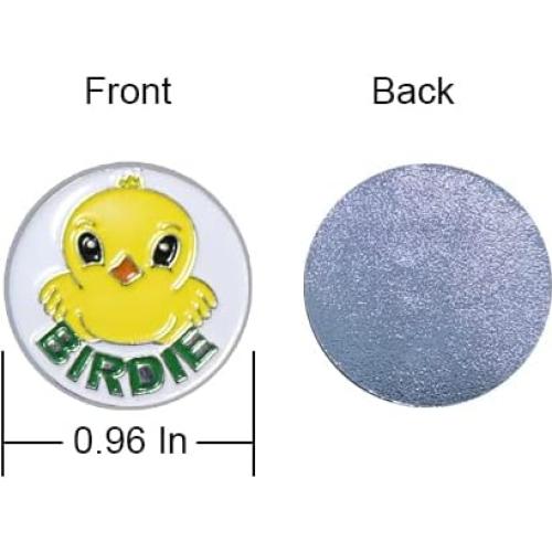 Marcadores de Pelotas de Golf GOLTERS - Paquete de 12 Accesorios