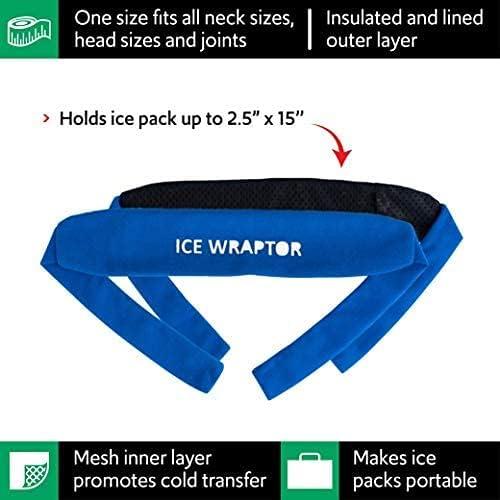 Bandana Ice Wraptor Heat Wave con Inserto Reutilizable 6.35x38.1cm