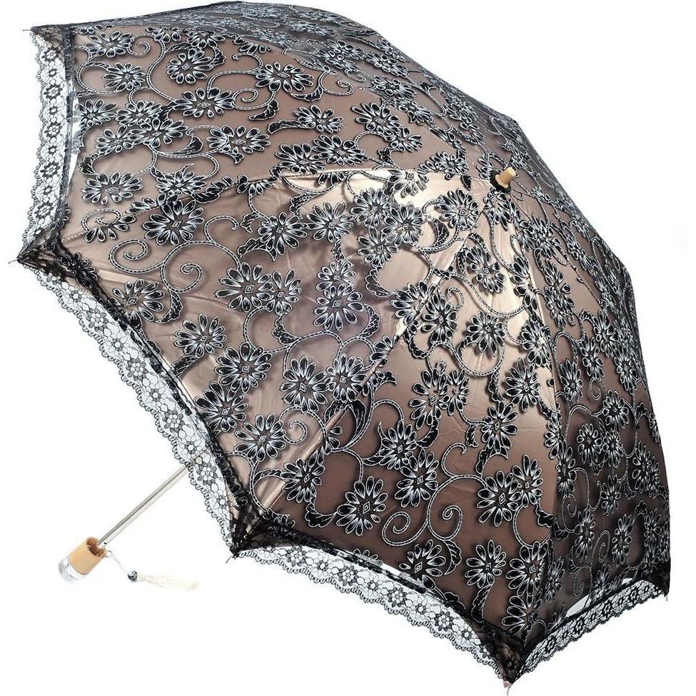 Paraguas Plegable Honeystore Anti-UV Doble Capa 81cm Negro