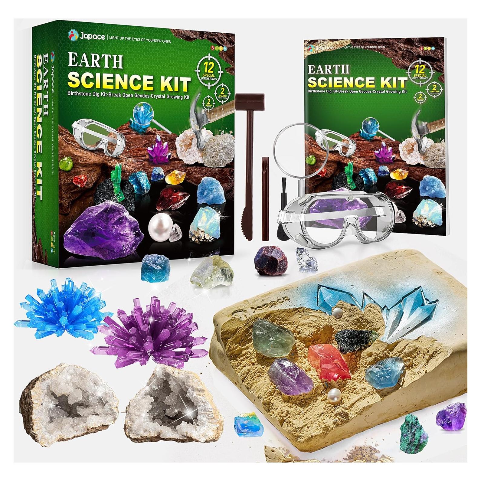Kit de Ciencia de la Tierra Japace para Niños 4-14 Años