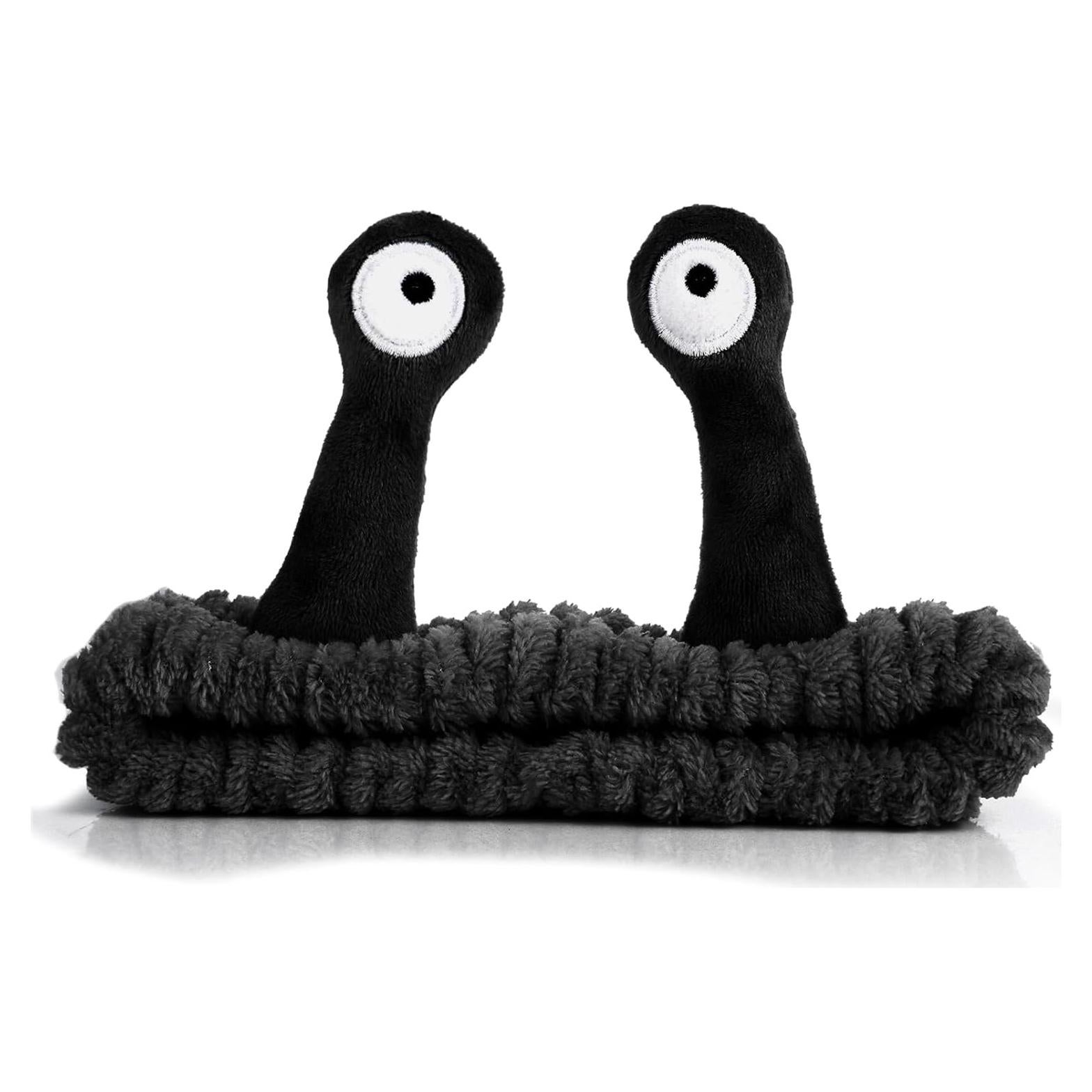 Diadema de Spa WLLHYF Negra Microfibra Suave para Maquillaje