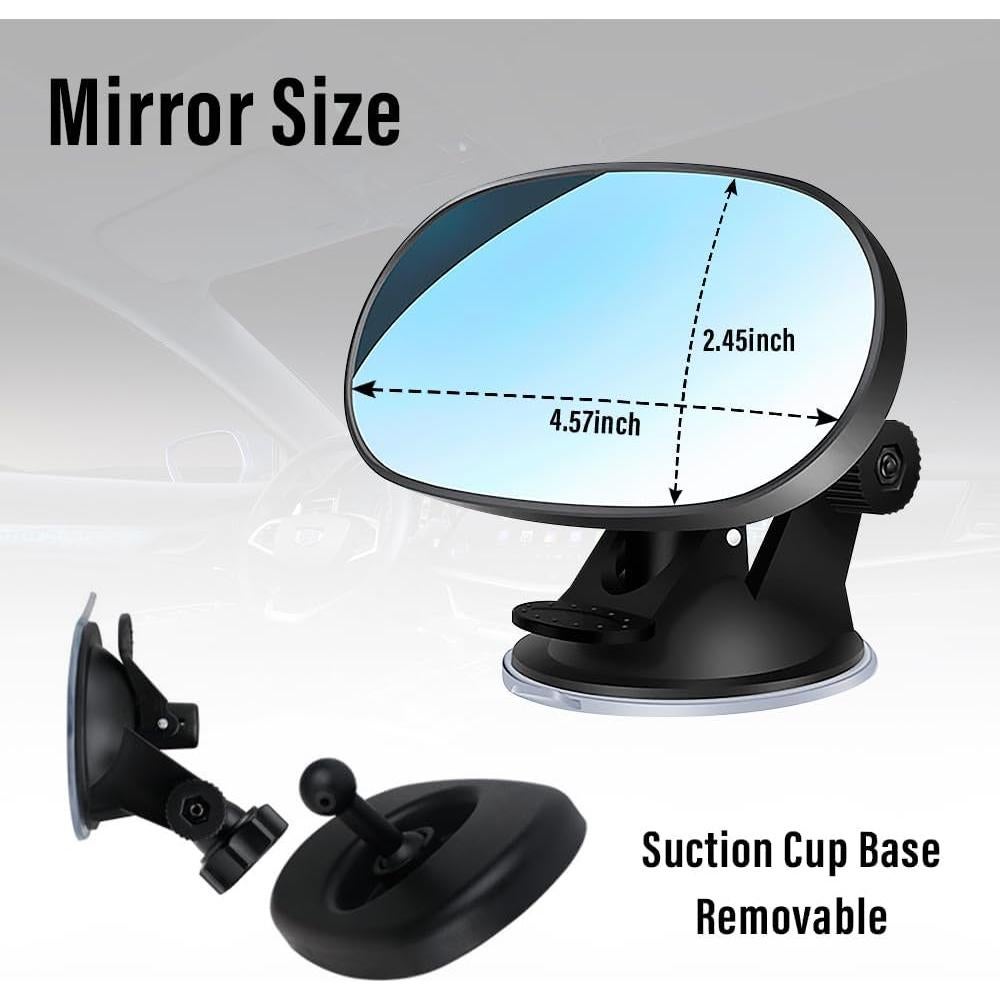 Espejo Convexo para Bebé Salior con Ventosa Ajustable 360°