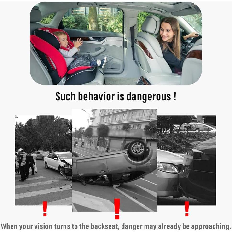 Espejo Convexo para Bebé Salior con Ventosa Ajustable 360°