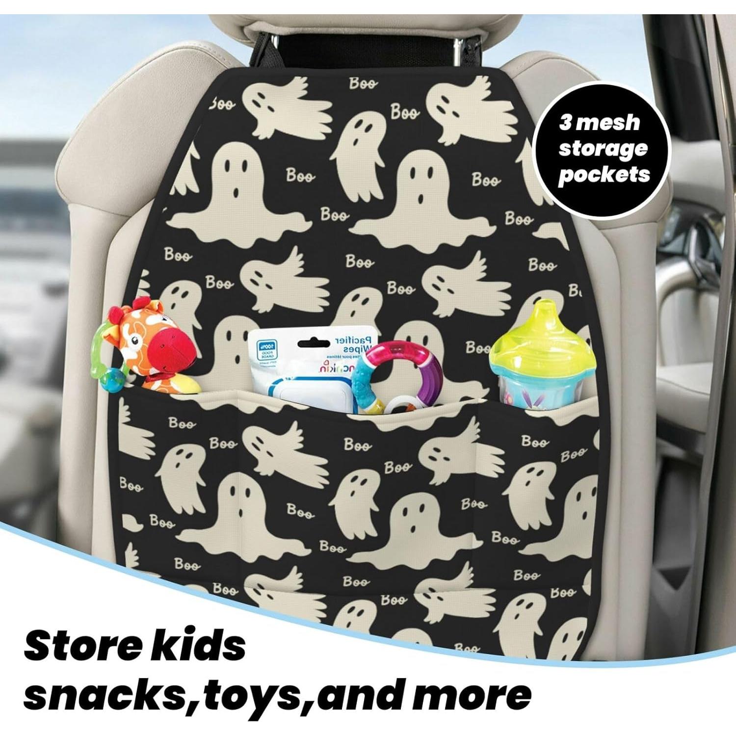 Protector de Asiento Trasero YANGDADA Patrón Fantasma 2 Pzas