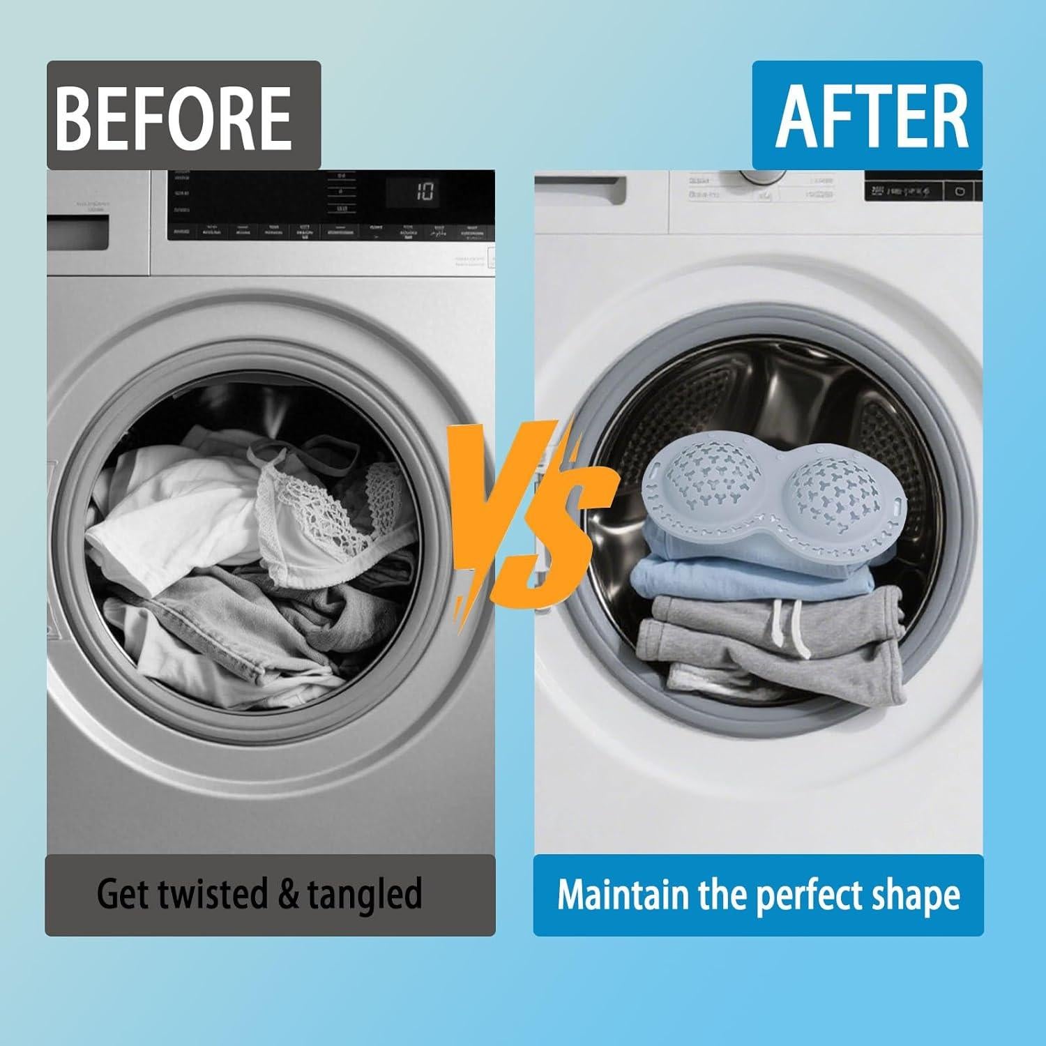 Bolsa de Lavado de Sujetadores Syohoxi Gris 35.6x20.3cm