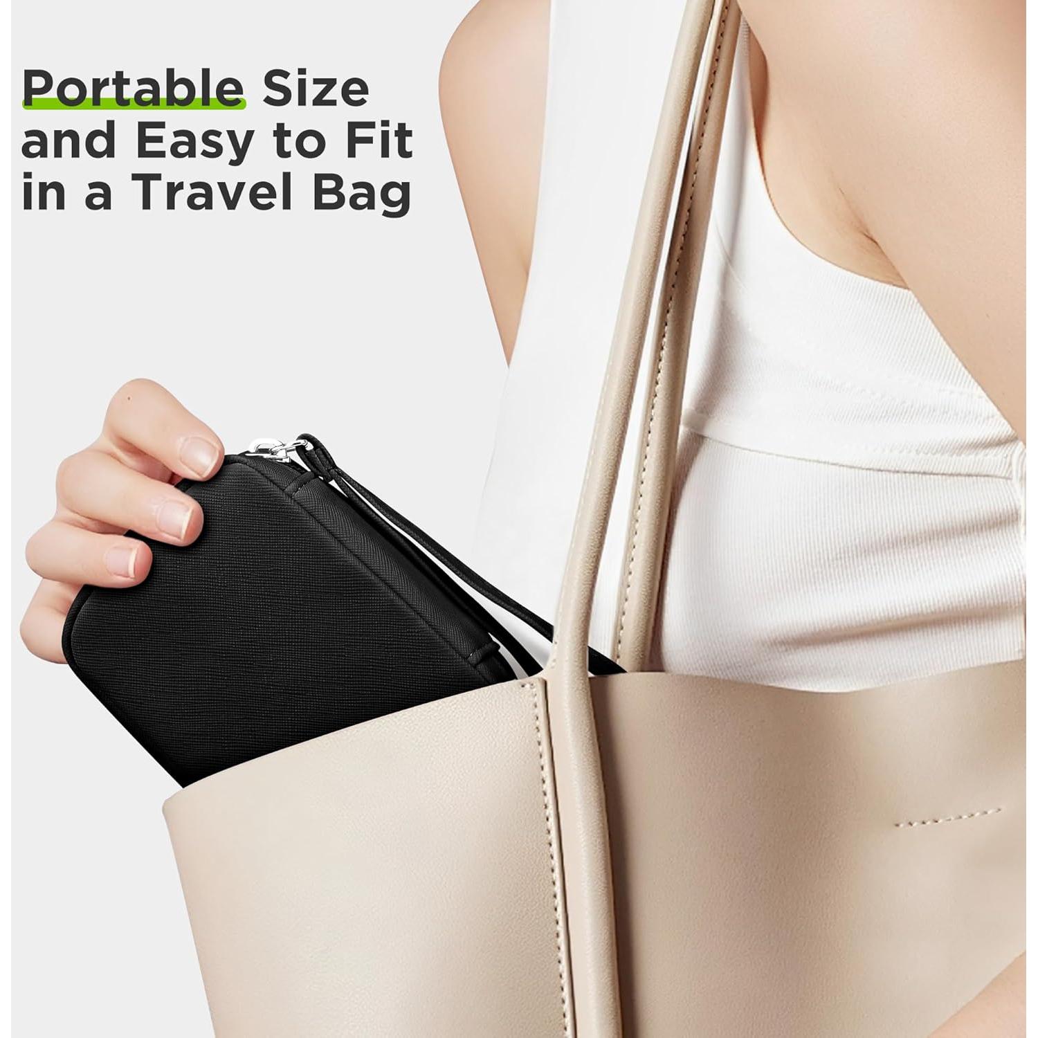 Organizador de Pastillas Zannaki Negro con 2 Cajas Removibles