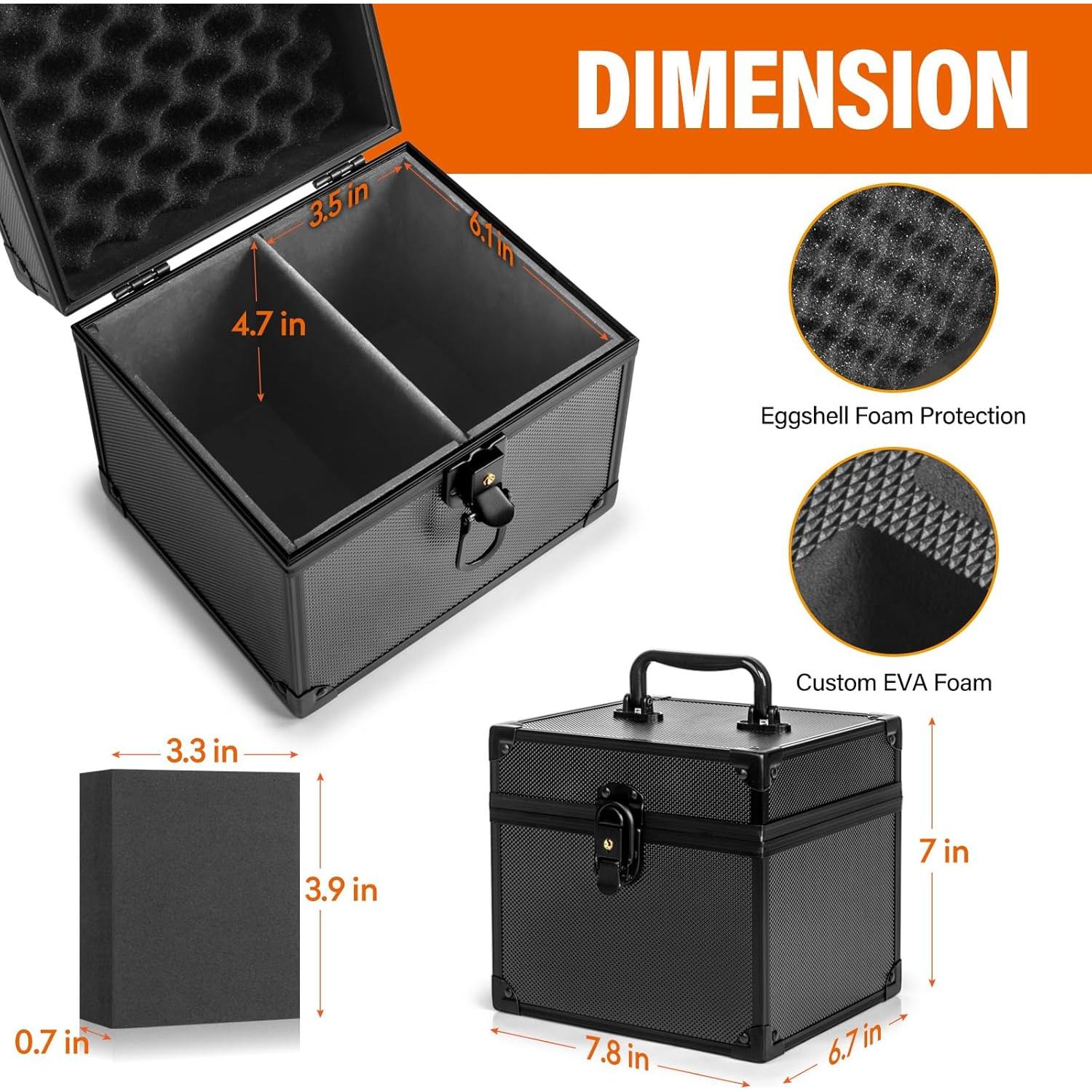 Caja de Almacenamiento para Cartas MIXPOET - Impermeable, 820+ Cartas