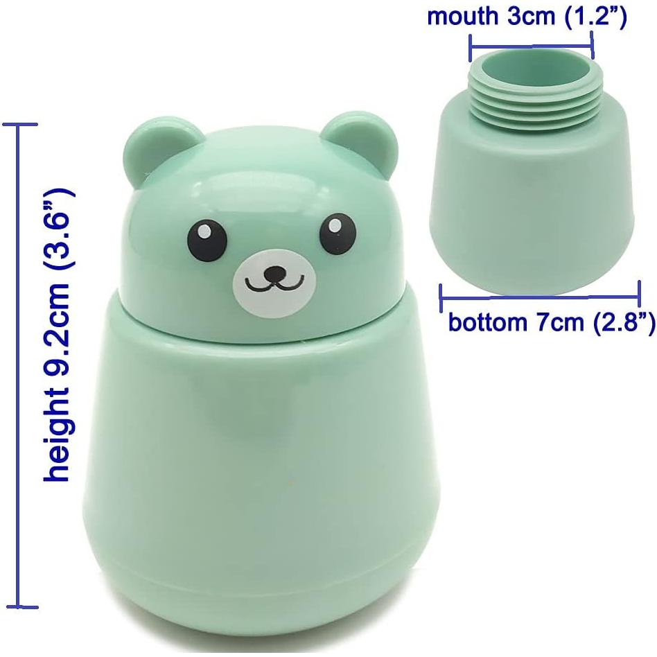 Triturador de Píldoras CoaGu Bear Verde - Polvo Fino FDA