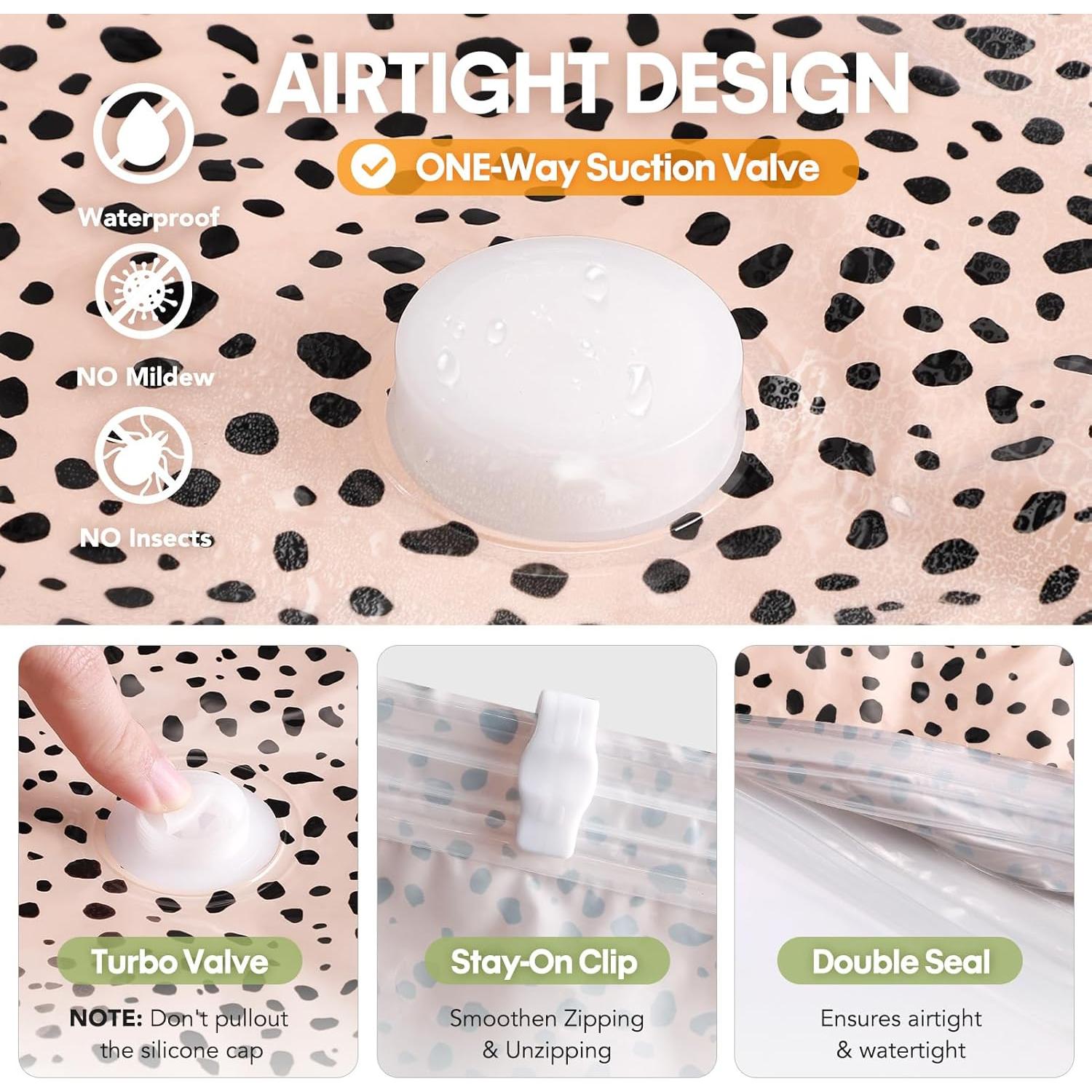 Paquete de 10 Bolsas de Almacenamiento al Vacío Hatisan