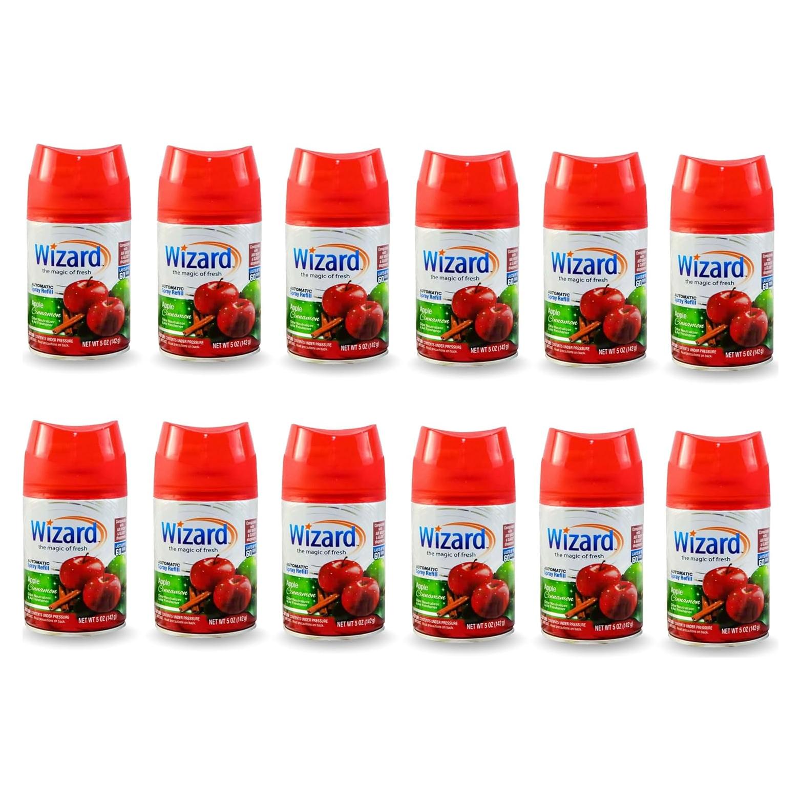 Recargas Ambientador Automático Wizard 5 oz Canela de Manzana
