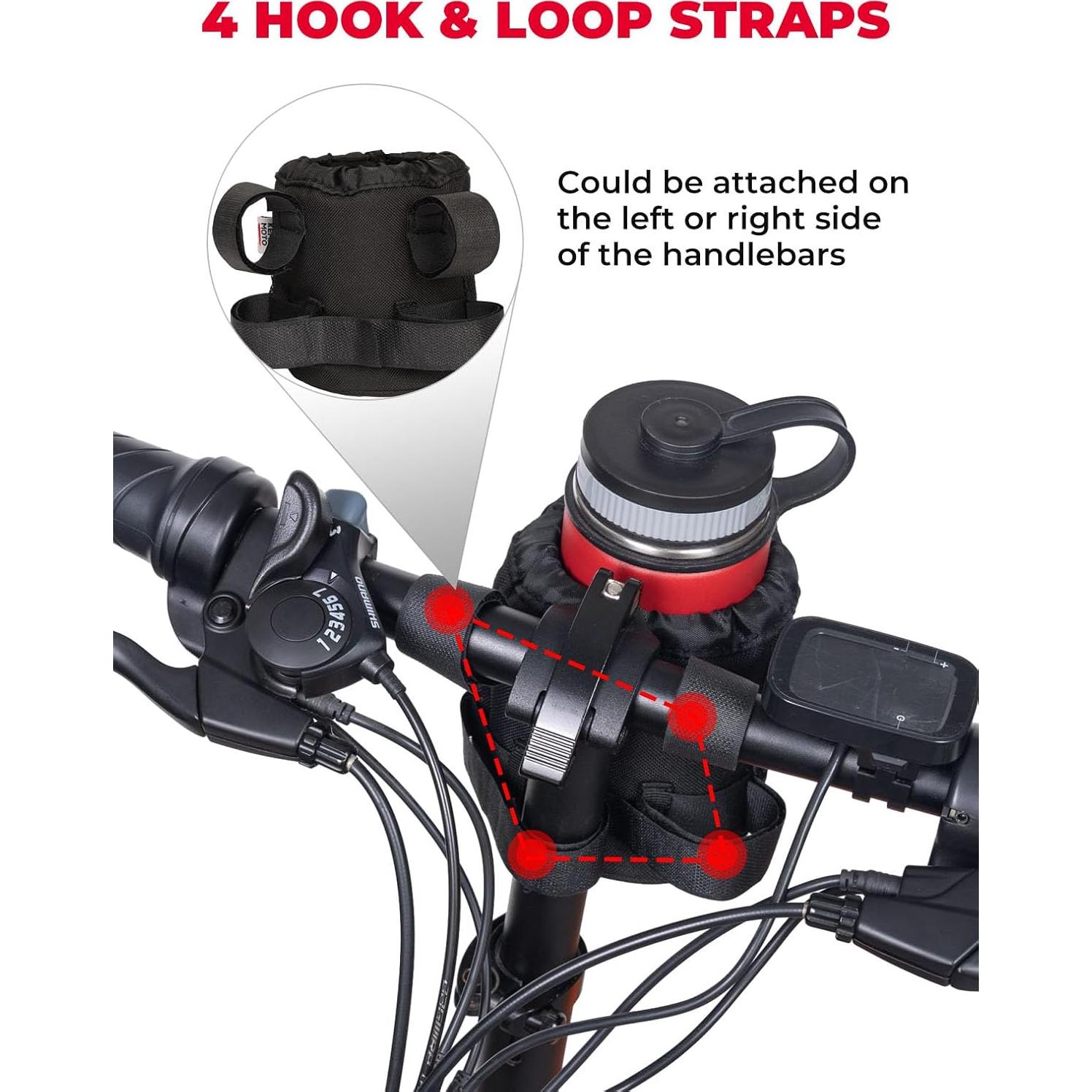 Soporte para Botella de Agua KEMIMOTO para Bicicleta 0.47-0.95L