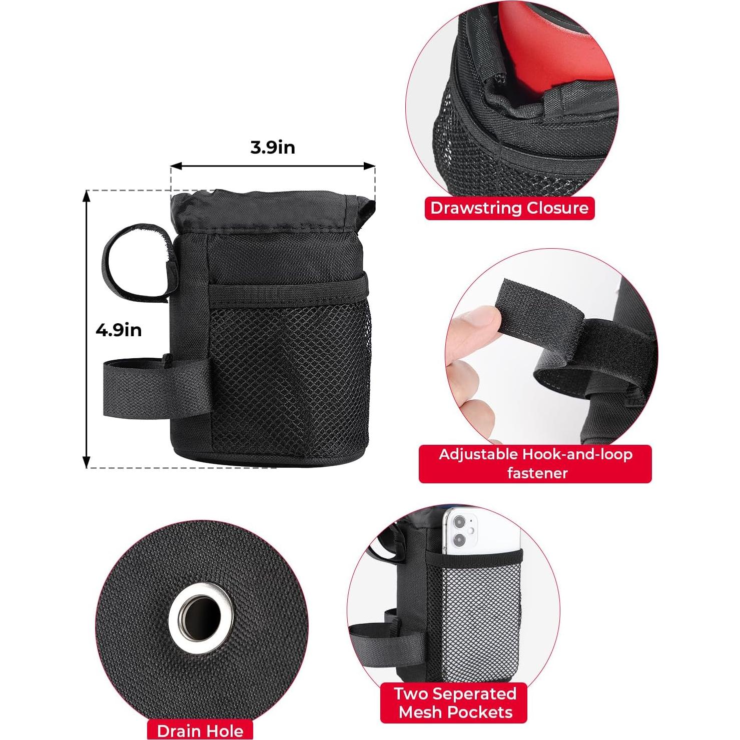 Soporte para Botella de Agua KEMIMOTO para Bicicleta 0.47-0.95L