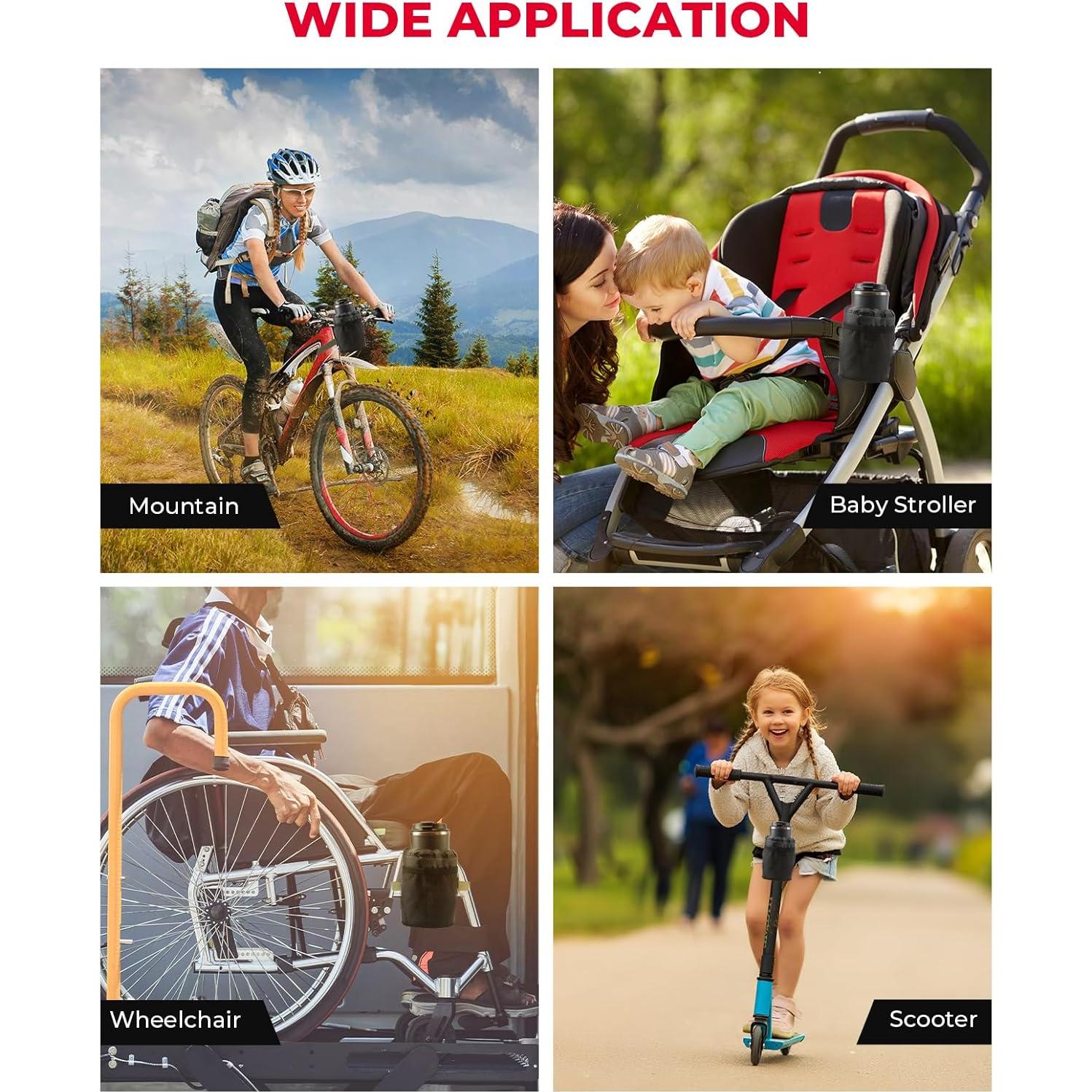 Soporte para Botella de Agua KEMIMOTO para Bicicleta 0.47-0.95L