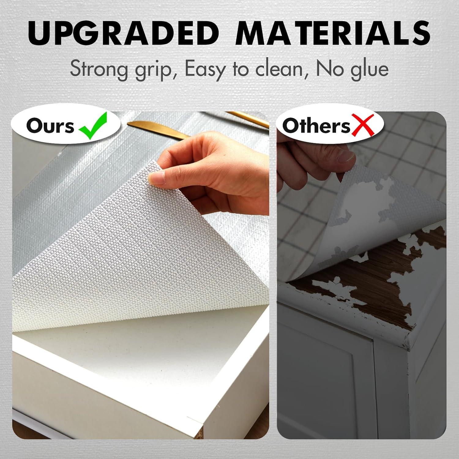 Forro de Estante Viseeko Gris 30.48 cm x 3.05 m Antideslizante