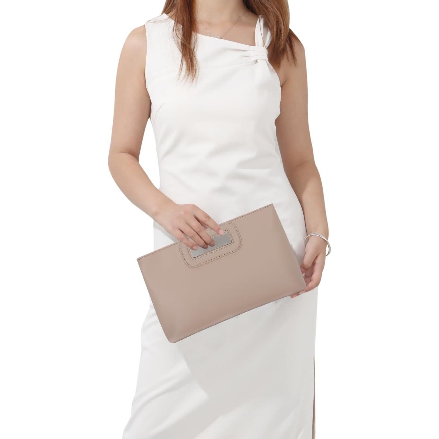 Bolso Clutch Freie Liebe de Cuero PU para Mujeres - 30x18cm