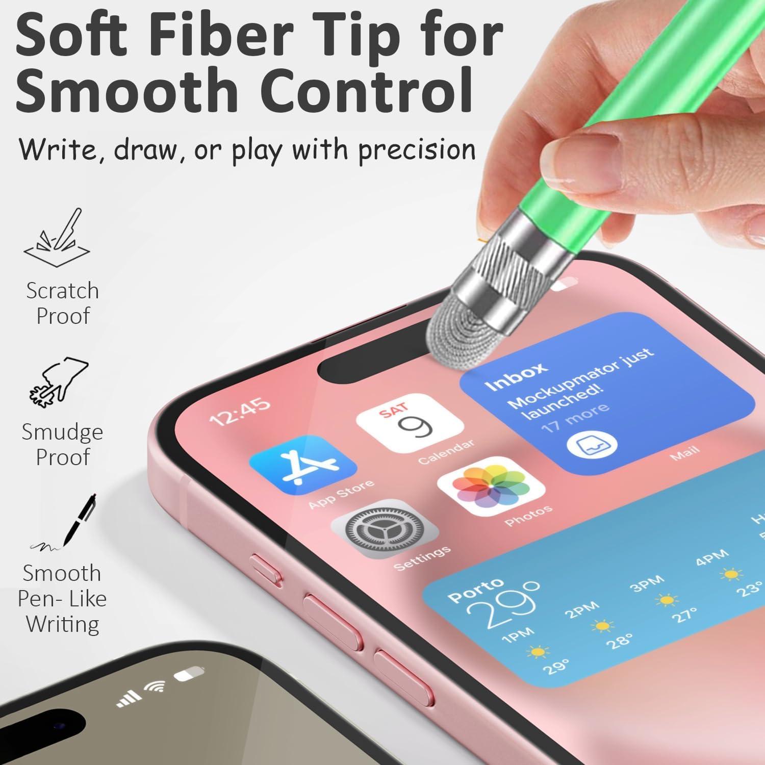 Lápiz Stylus TCD 3 Pack para Pantallas Táctiles - Alta Precisión