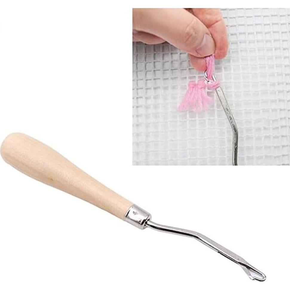 Kit de Ganchillo Yglnden Lienzo 37x37cm con Herramienta