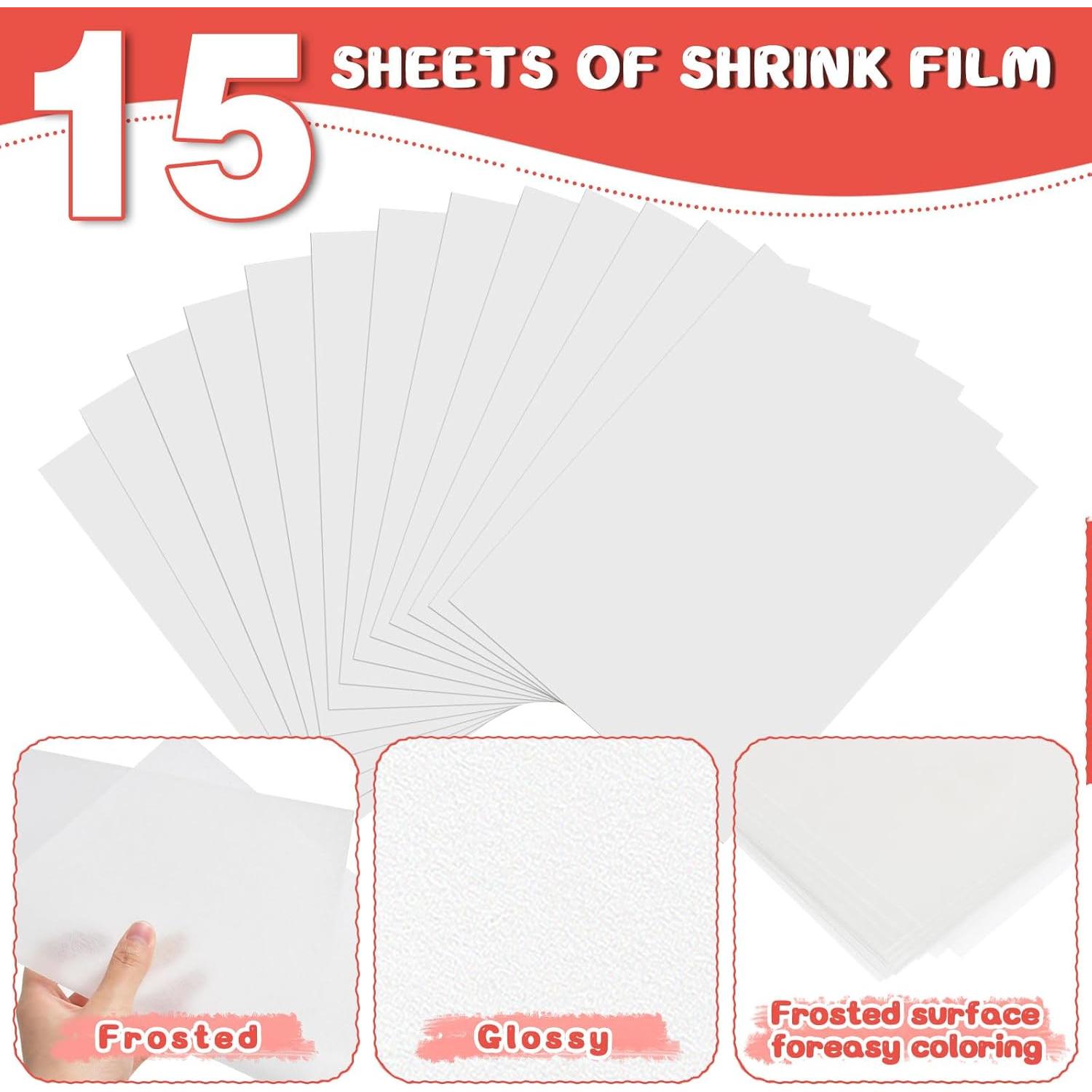 Kit de Llaveros Shrinky Dink yyoemas 170 Piezas 20x14.5cm