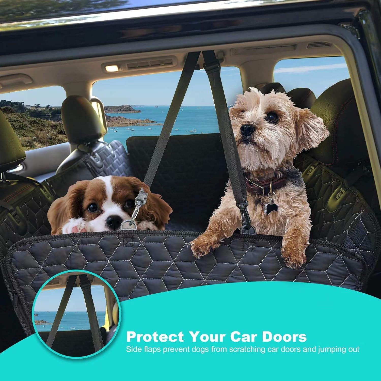 Cubierta de Asiento para Perros Meginc SUV Pequeño Impermeable