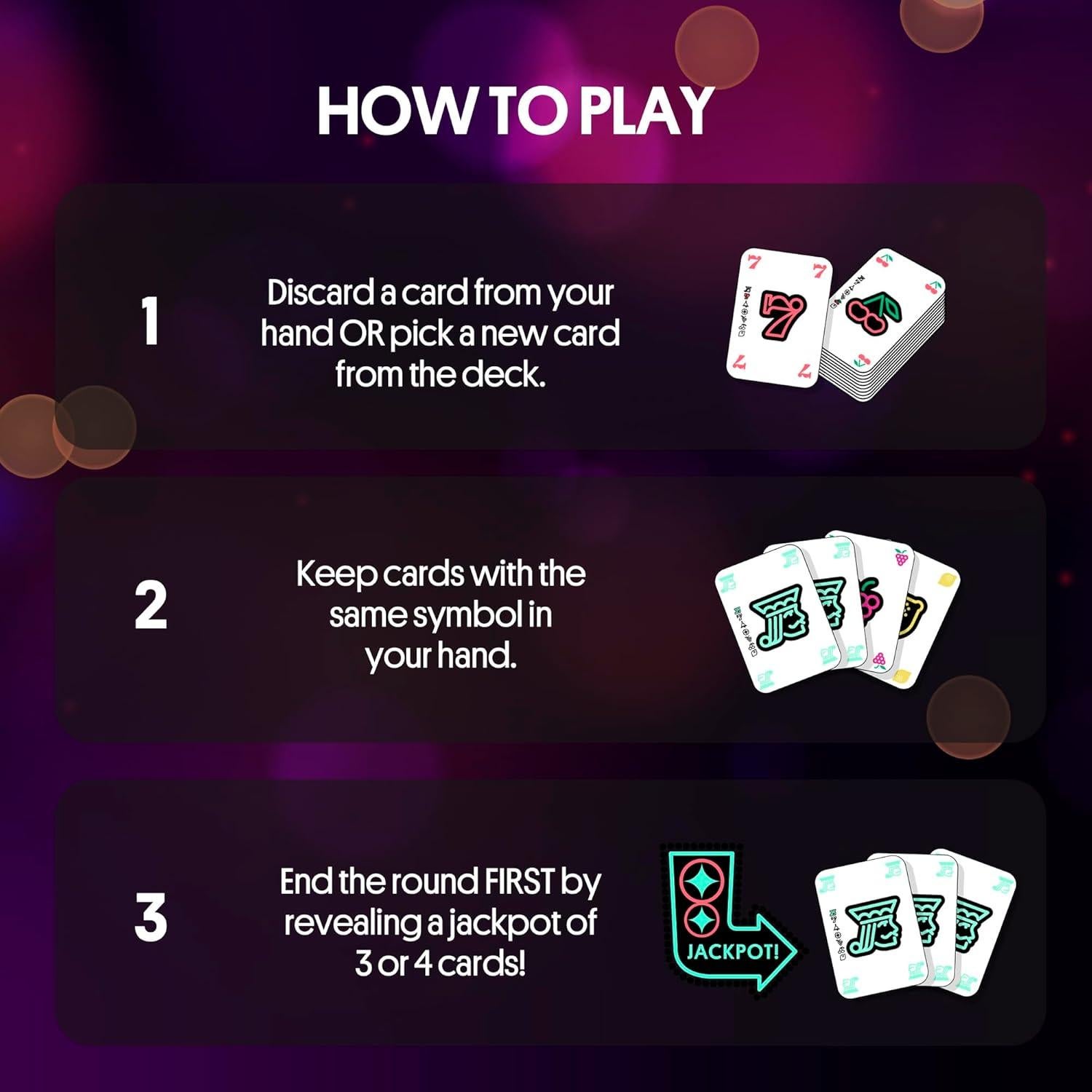 Juego de Cartas Estratégico Lucky Jack Foxmind para 2-6 Jugadores