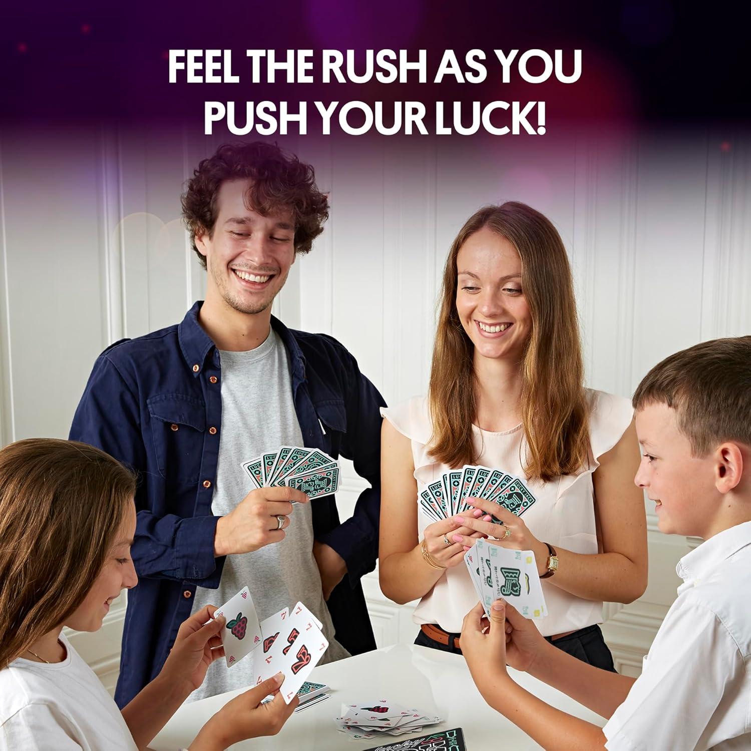 Juego de Cartas Estratégico Lucky Jack Foxmind para 2-6 Jugadores