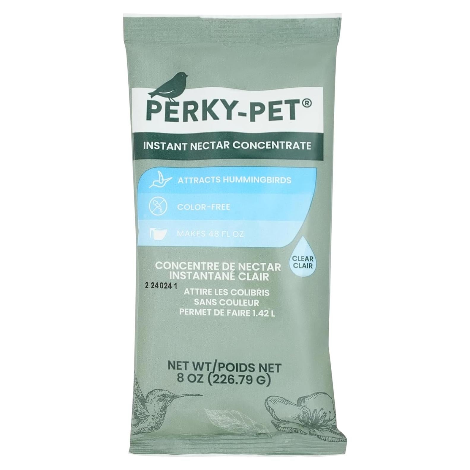 Perky-Pet 243 Instant Nectar, 8-Ounce, Original Clear