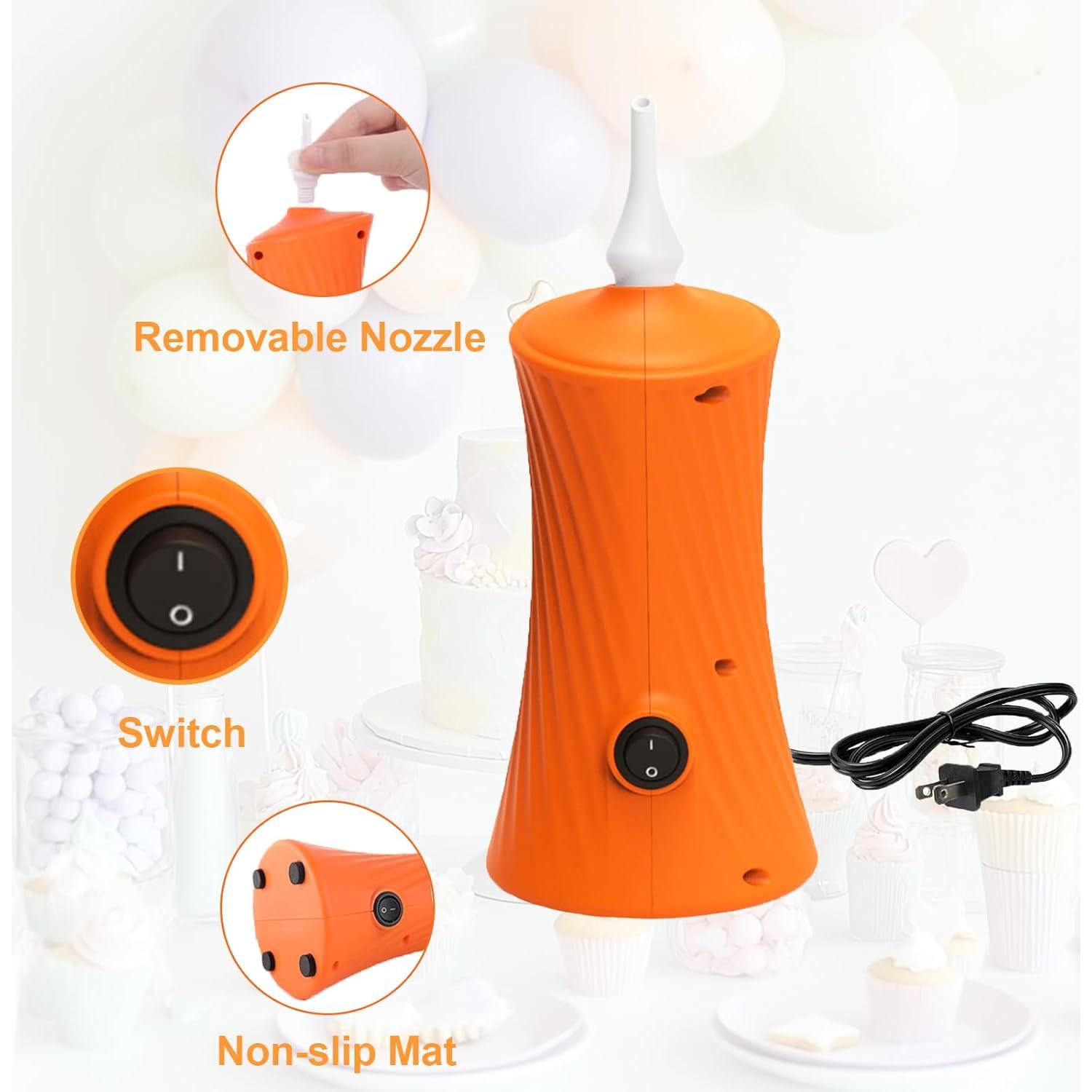 Bomba de Globo Eléctrica MontValent 1 - Inflador Portátil Azul