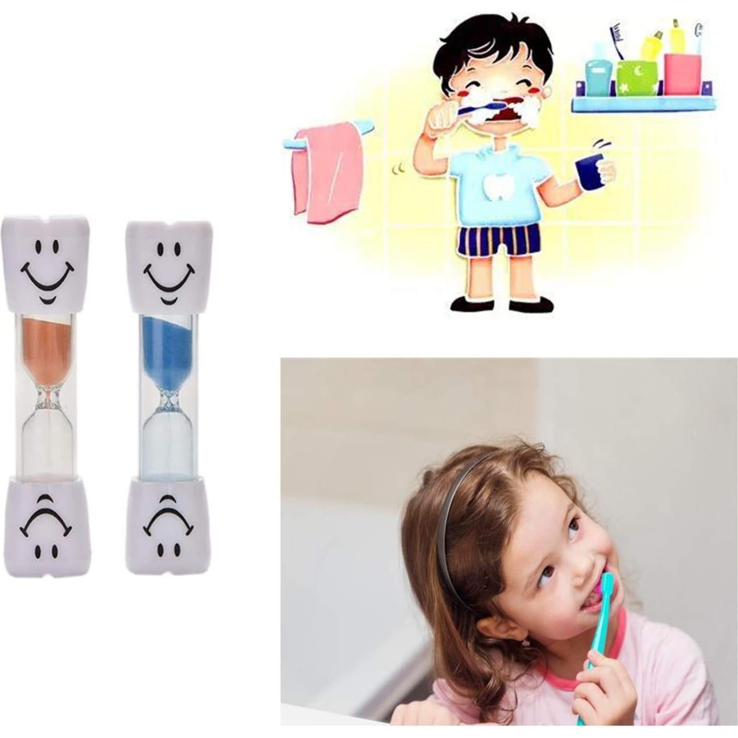 Paquete de 7 Temporizadores de Arena 2 Minutos Transun Moo