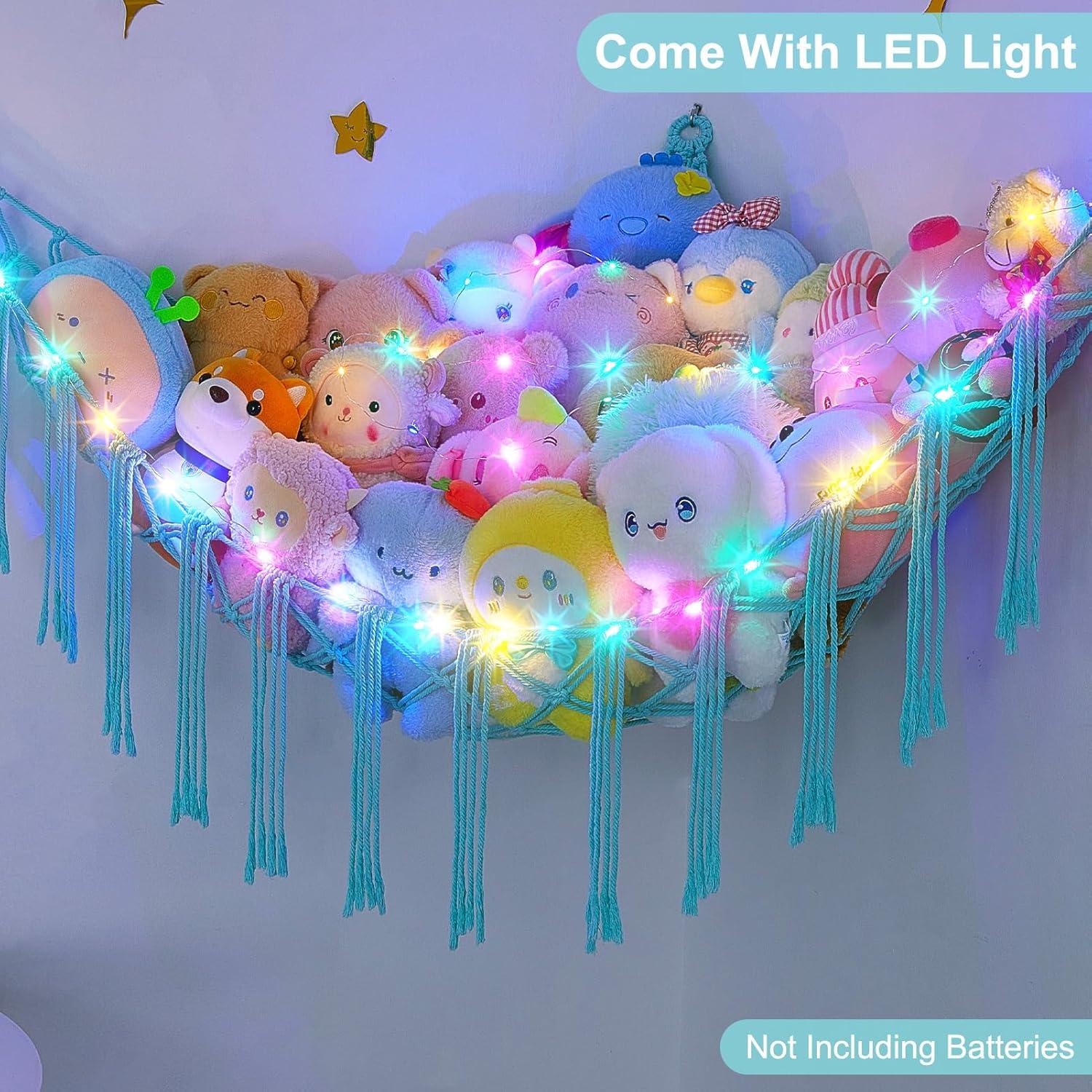 Hamaca de Peluches Castillo Unicornio Verde Aqua 150x100 cm