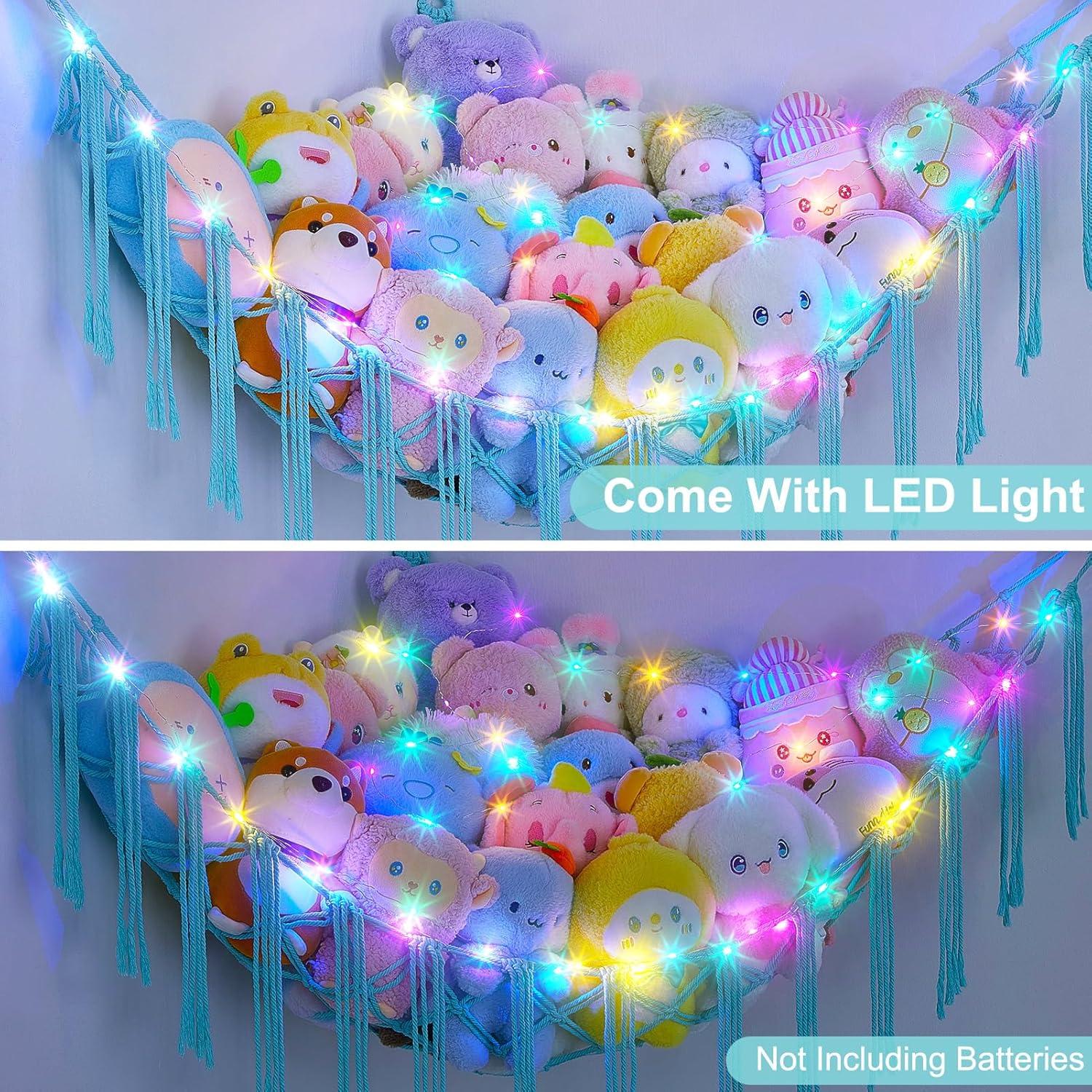 Hamaca de Peluches Castillo Unicornio Verde Aqua 150x100 cm