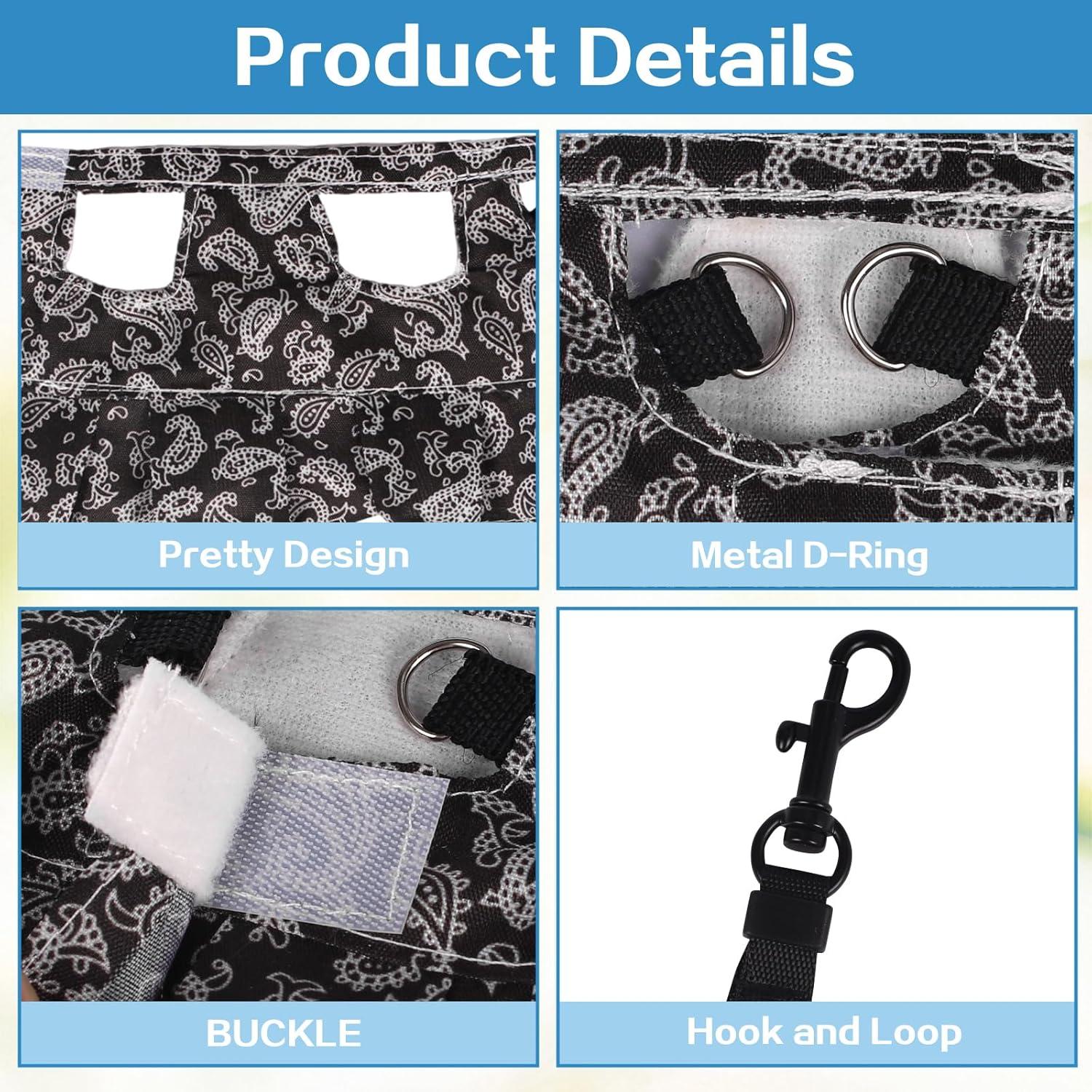 Conjunto Arnés y Correa Ajustable Fnaobai para Reptiles