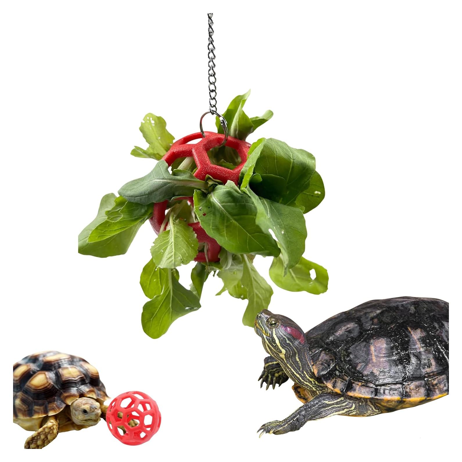 Bola de Alimentación para Tortugas Homedy Roja 9cm