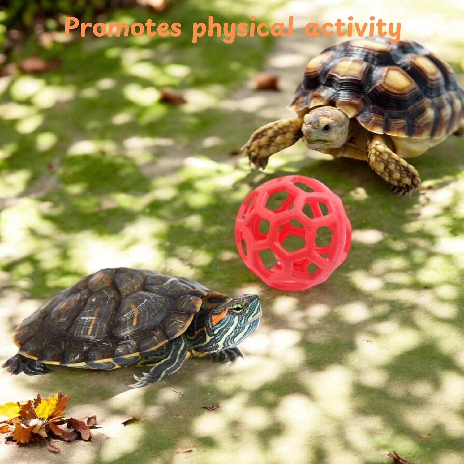 Bola de Alimentación para Tortugas Homedy Roja 9cm