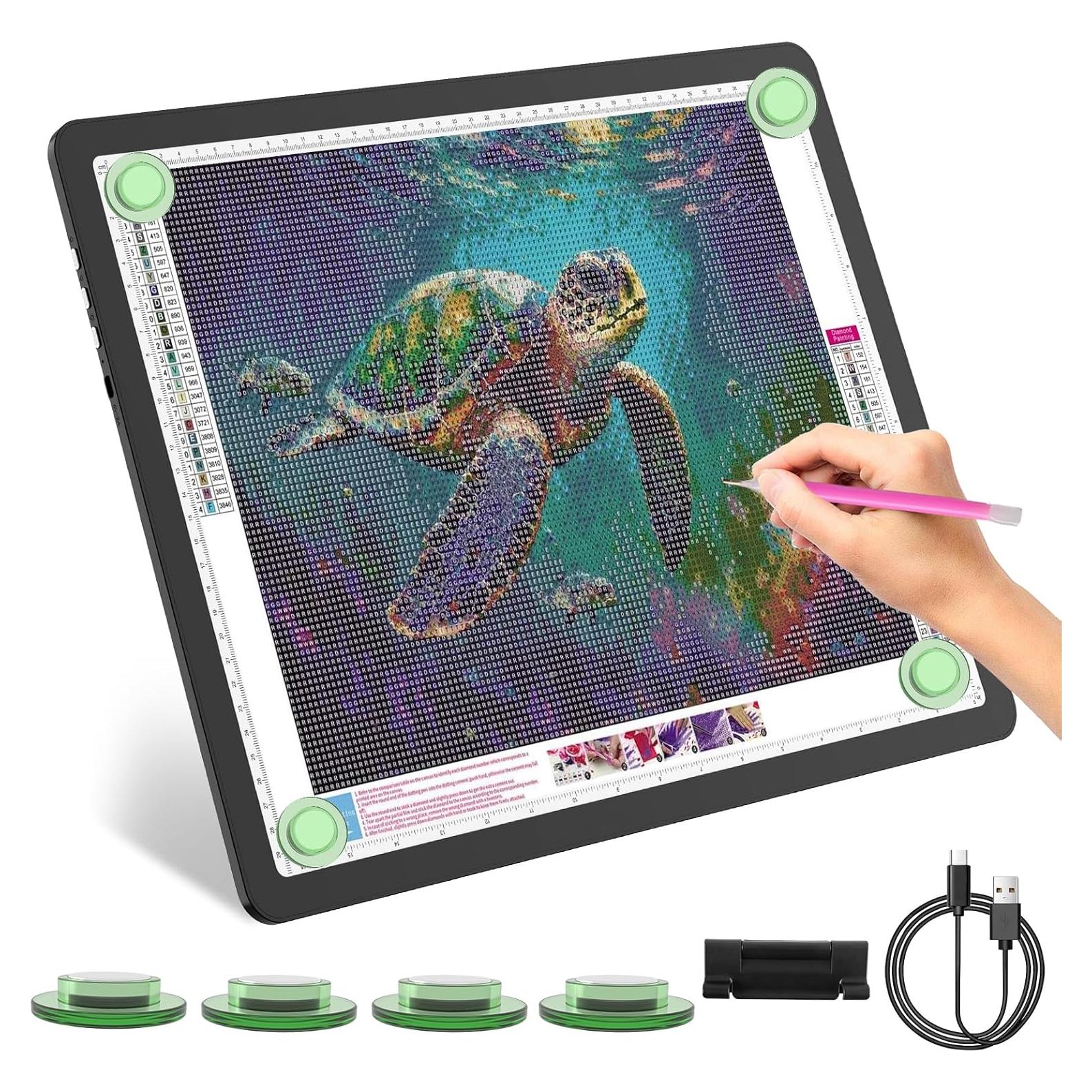 Pad de Luz A3 YINGWOND Recargable 4000mAh 46.2x34cm LED